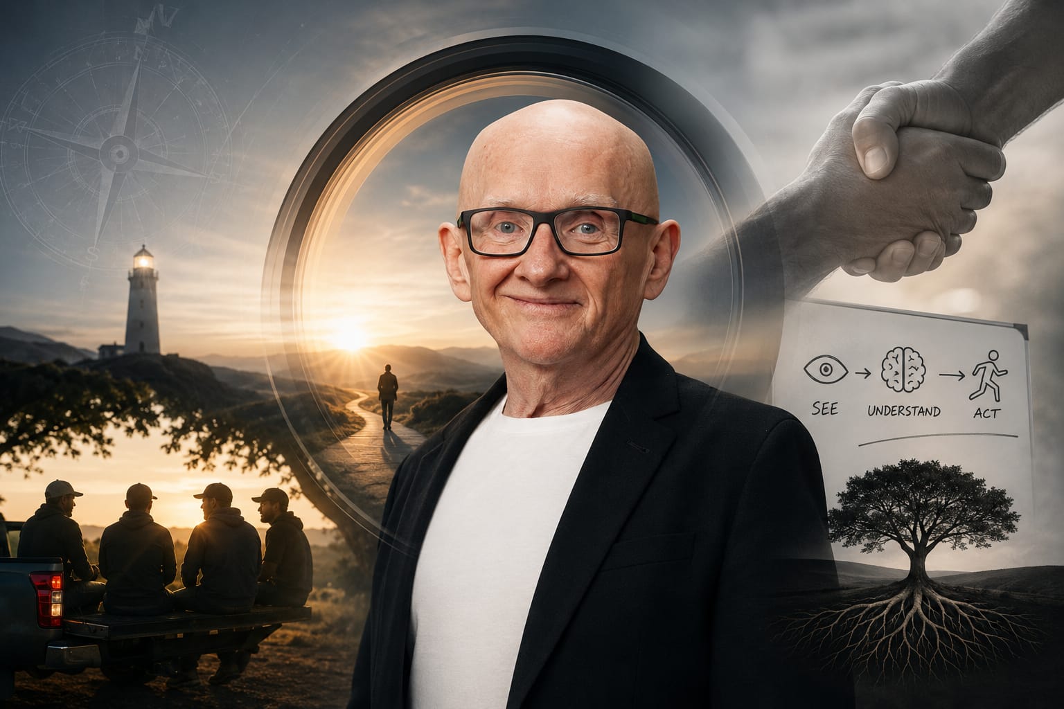 Richard Paterson looking forward through the optical lens of perspective, purpose, and community